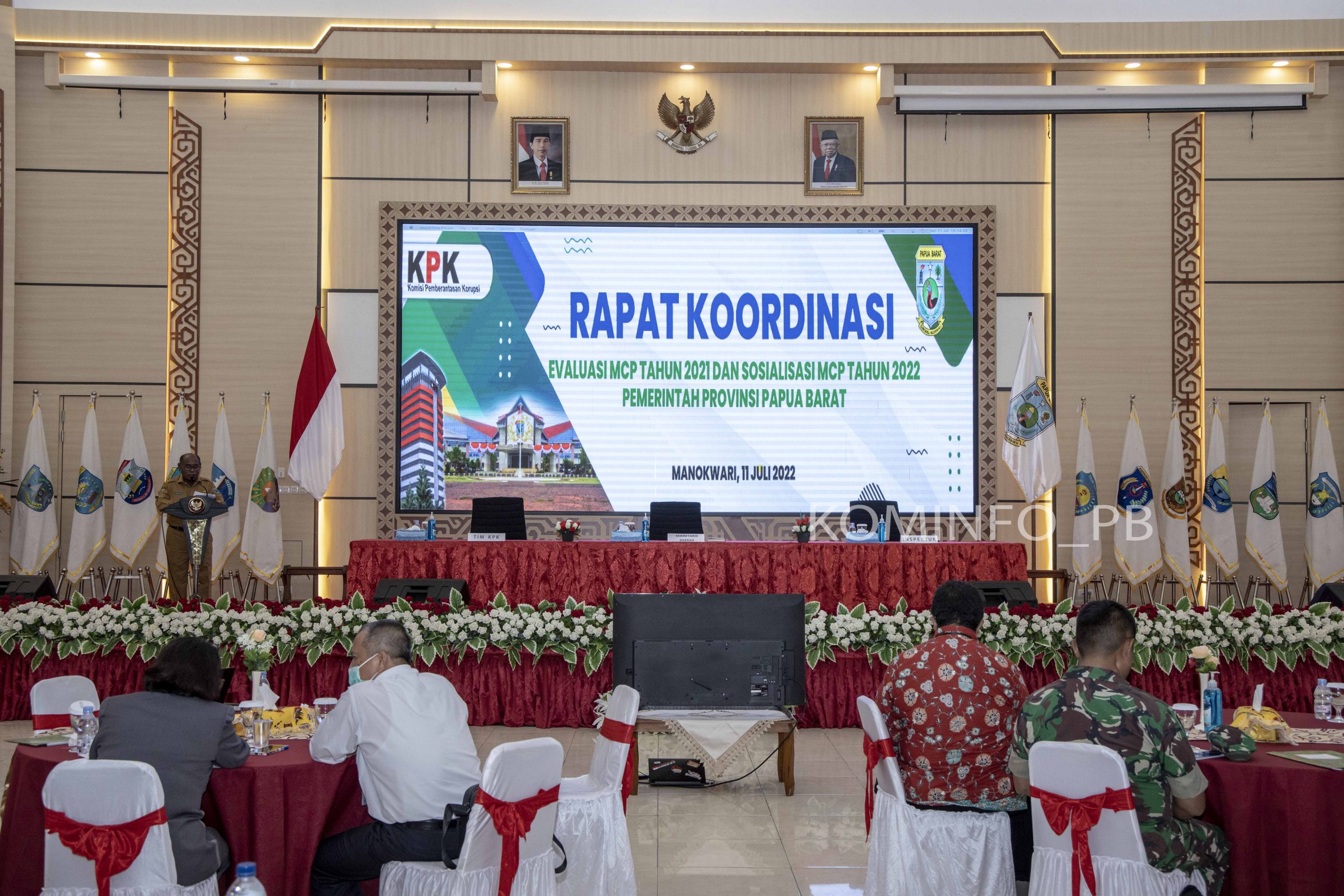 Serius Cegah Korupsi di Papua Barat, Pj Gubenur Minta Pimpinan OPD untuk Bersinergi dengan Tim MCP