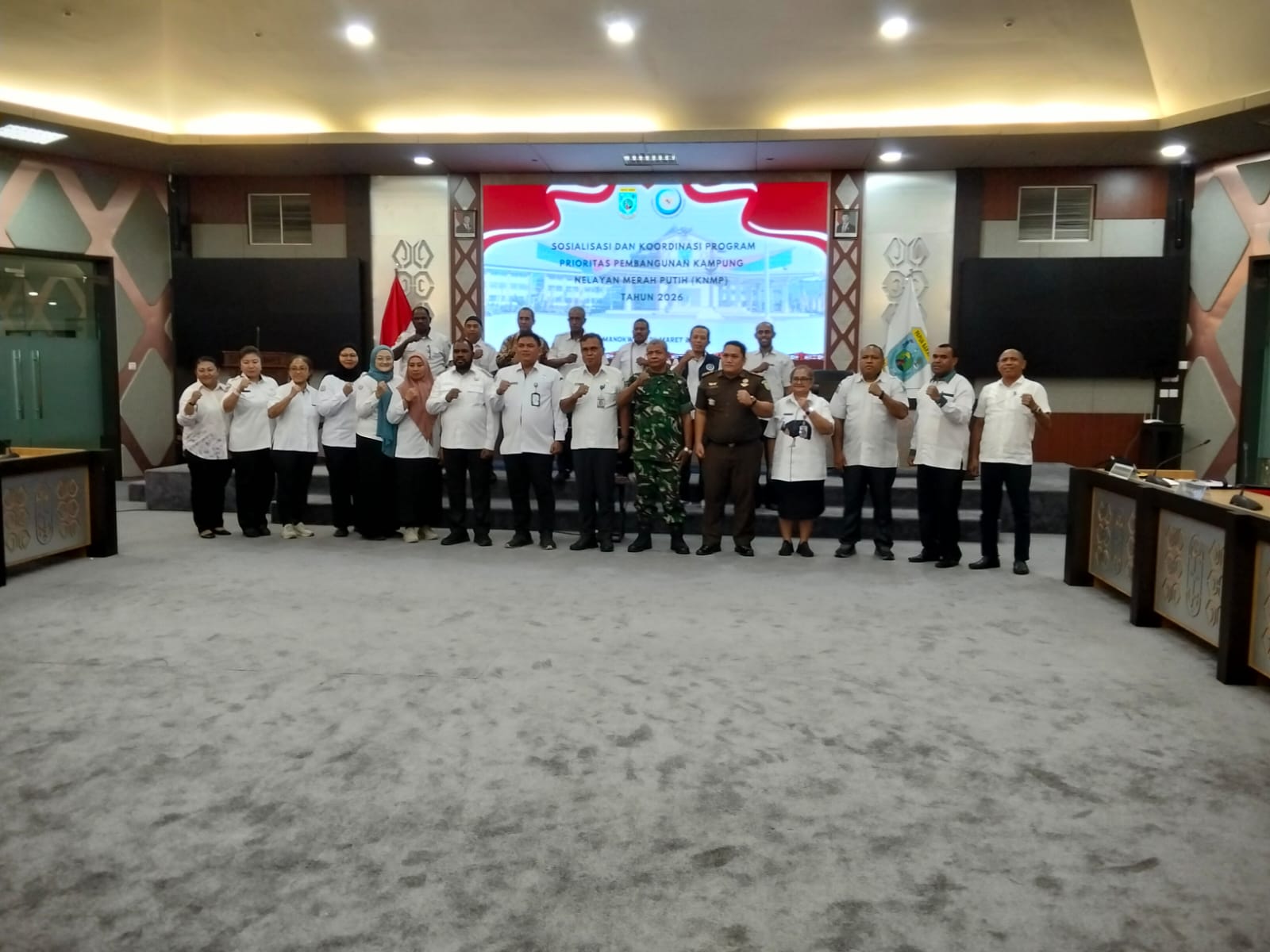 DJPT KKP RI Bersama Pemprov Papua Barat Adakan Rapat Persiapan Program Prioritas KNMP