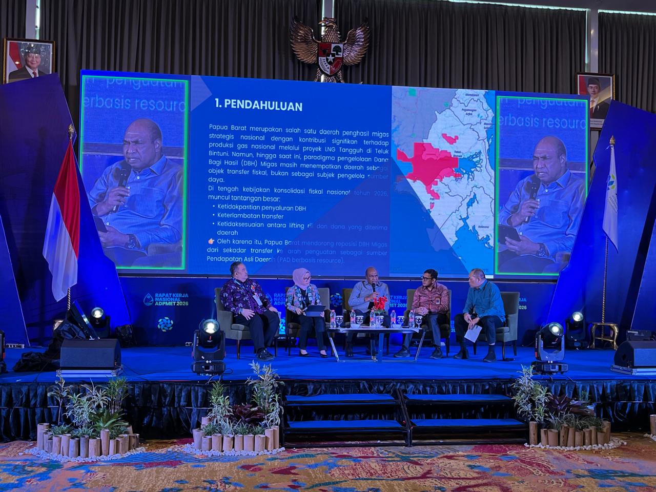 Rakernas ADPMET 2026, Wakil Gubernur Papua Barat Dorong Penguatan Peran Daerah Penghasil Migas