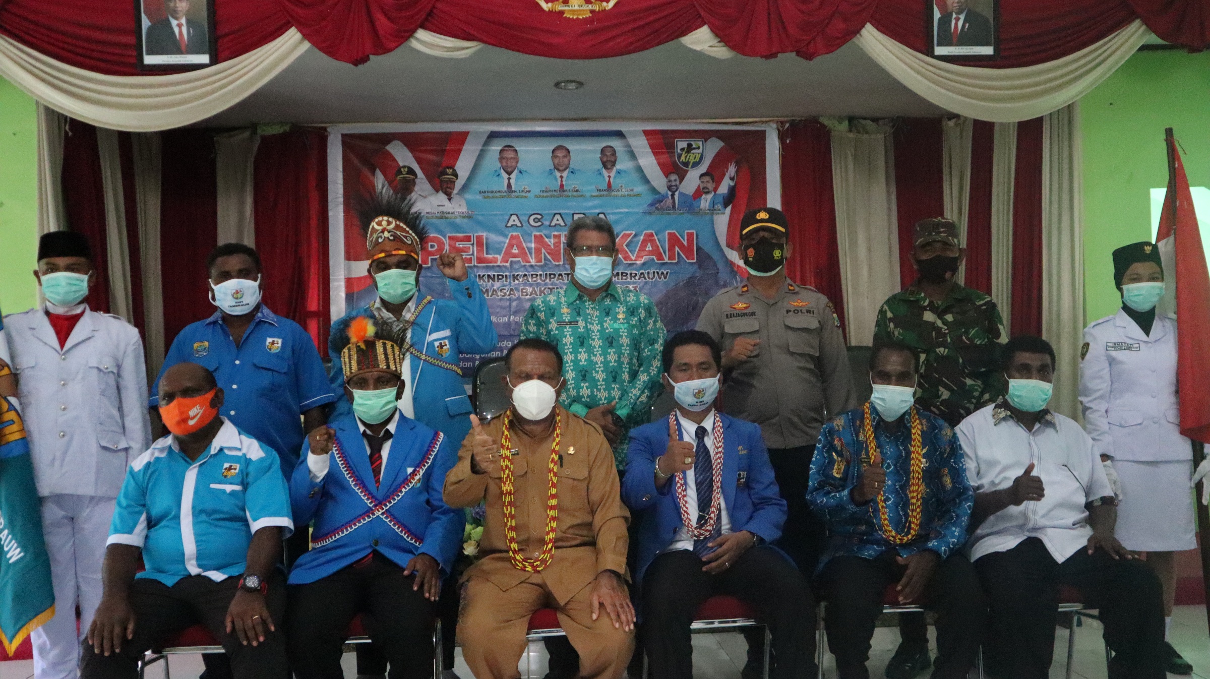 Pemuda/i Kebanggaan Tambrauw Dilantik Jadi Pengurus KNPI Kabupaten Tambrauw