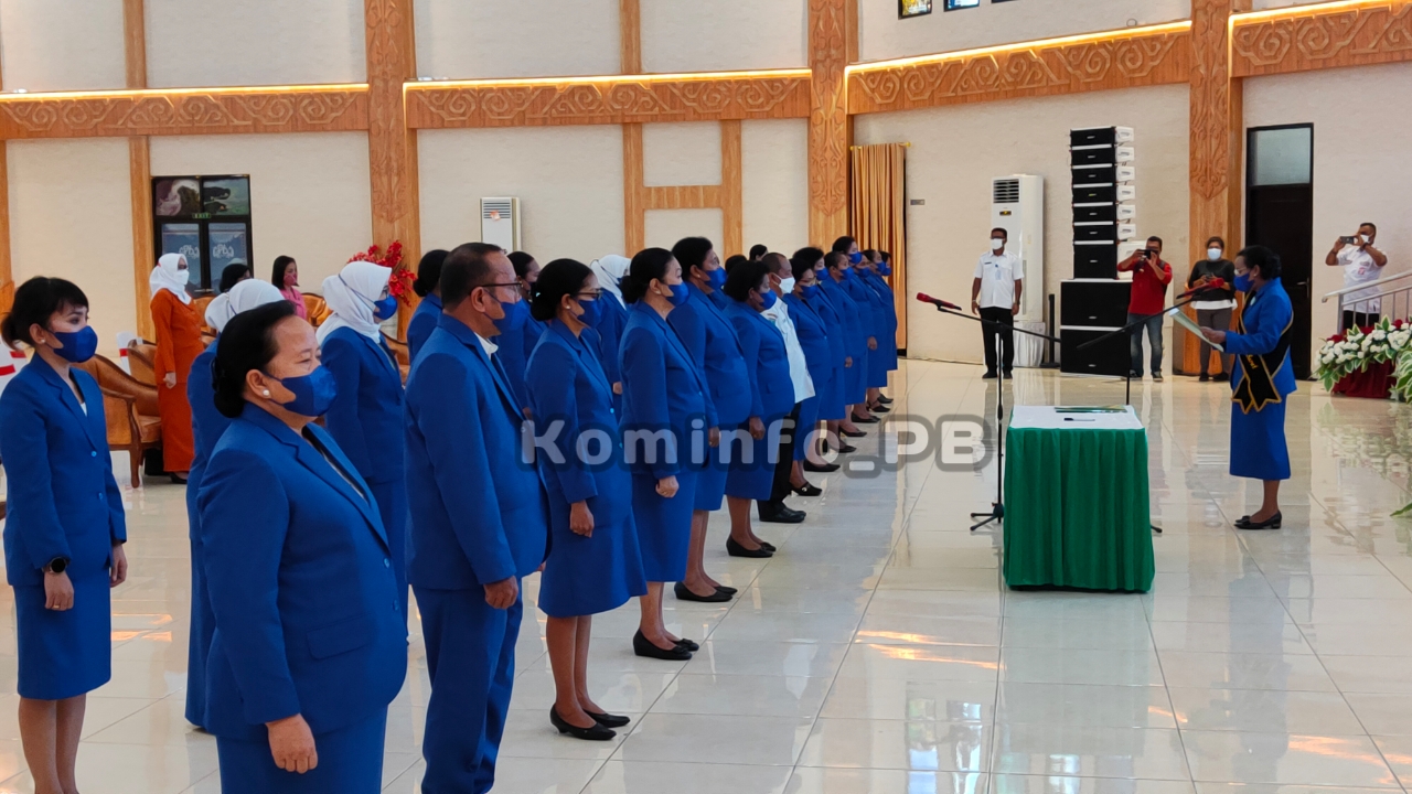 Pokja Bunda PAUD Papua Barat Masa Bakti 2021-2024 Dikukuhkan