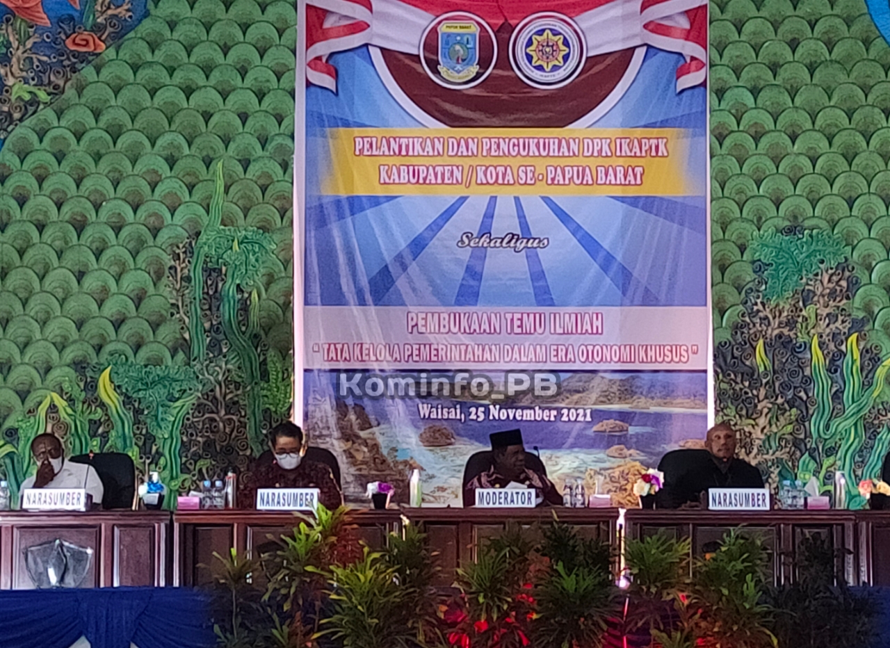 Temu Ilmiah IKAPTK, Data Orang Asli Papua Dasar Pengambilan Kebijakan Terkait Otsus