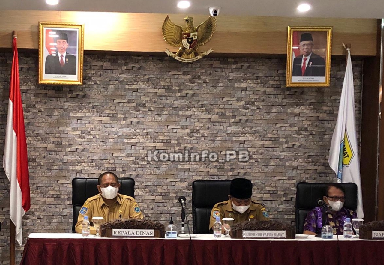 Tingkatkan Layanan Informasi Publik, Diskominfo Perstatik Papua Barat Gelar Rakor