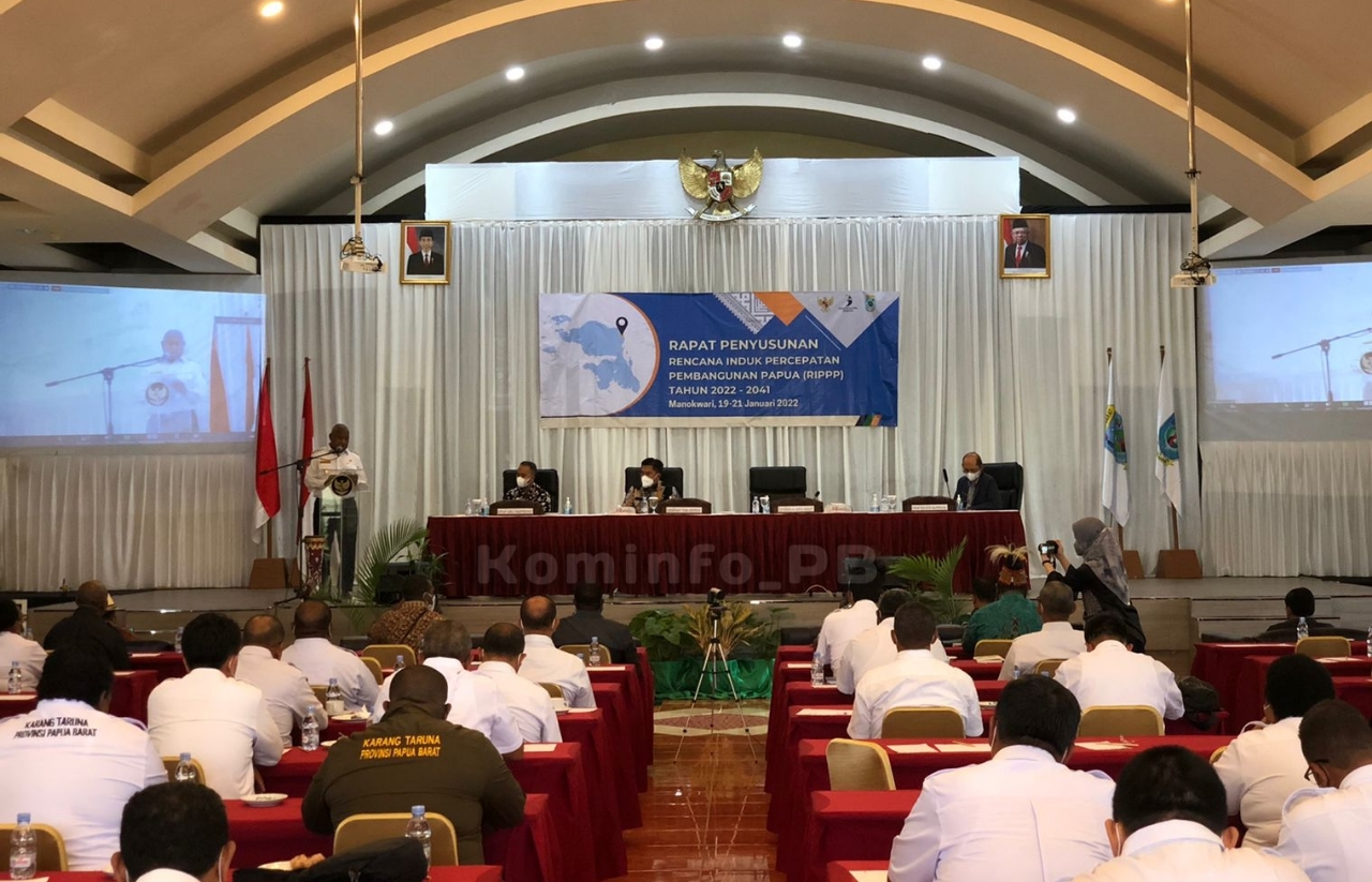 Rapat Penyusunan Rencana Induk Percepatan Pembanguanan (RIPP) Tahun 2022-2041