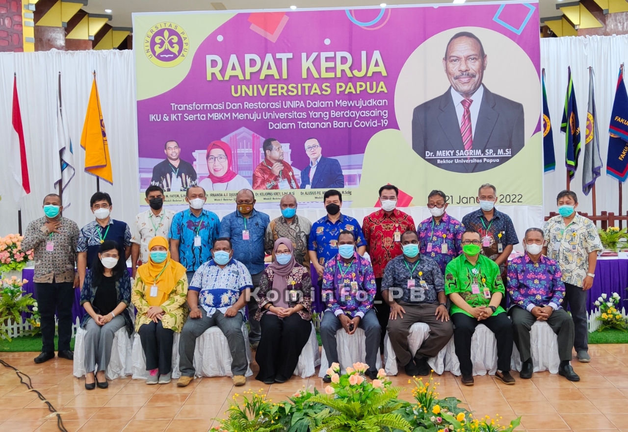 Point Utama Raker 2022 Mendorong UNIPA Maju dan Berdaya Saing