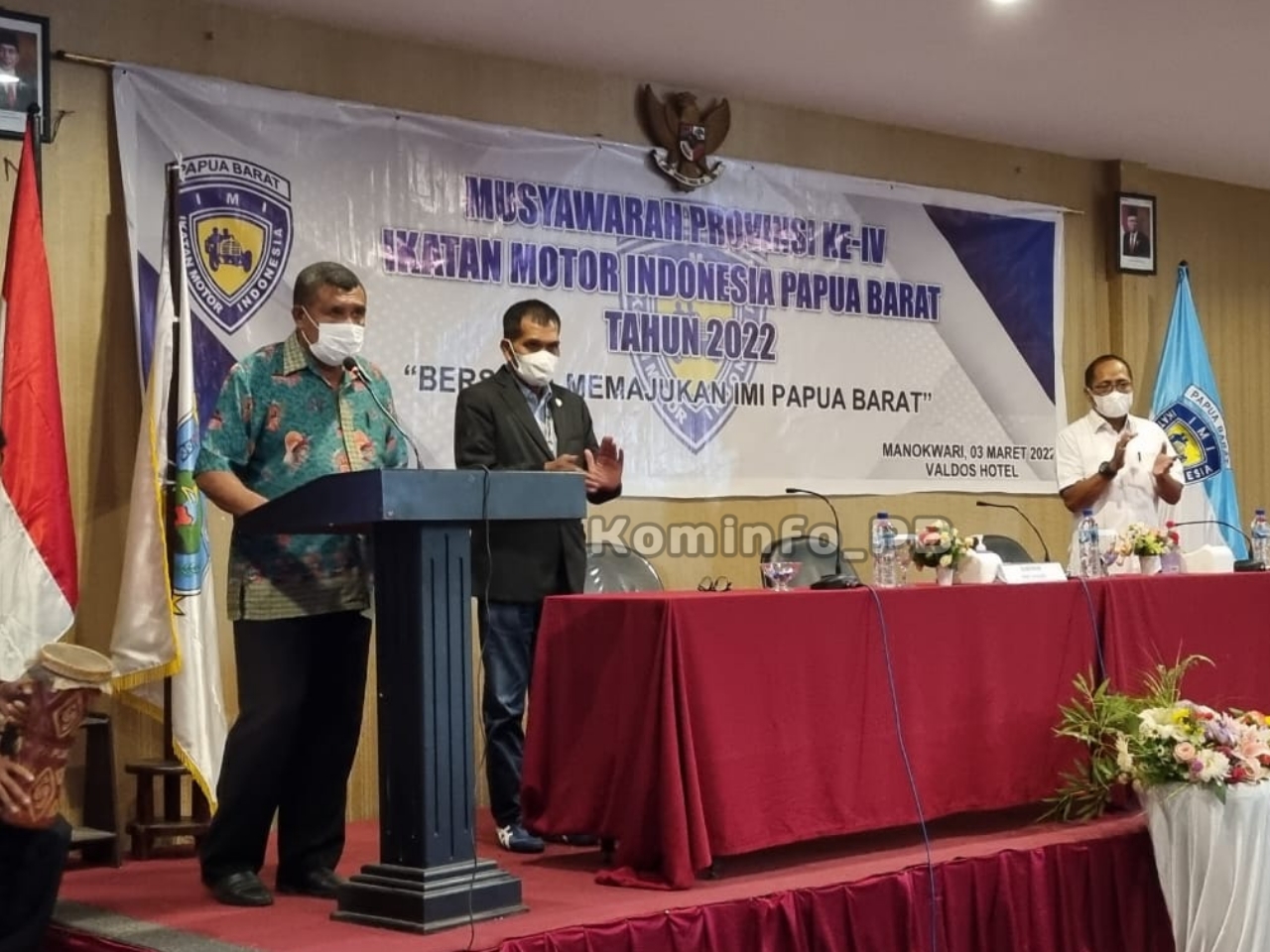 Musyawarah Provinsi IMI Papua Barat 2022, Gubernur Beri Penghargaan Atas Prestasi