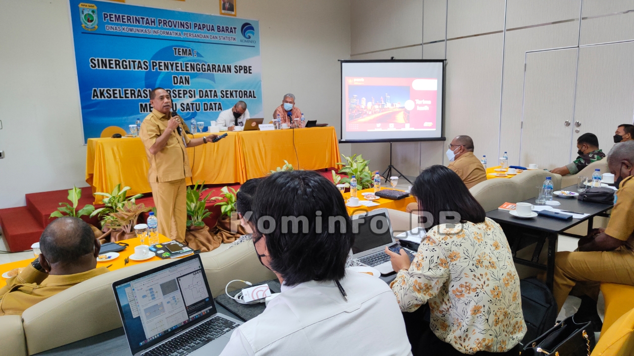 Kominfo Papua Barat Seriusi Wujudkan Smart Government, Wajib Kolaborasi Secara Spesifik
