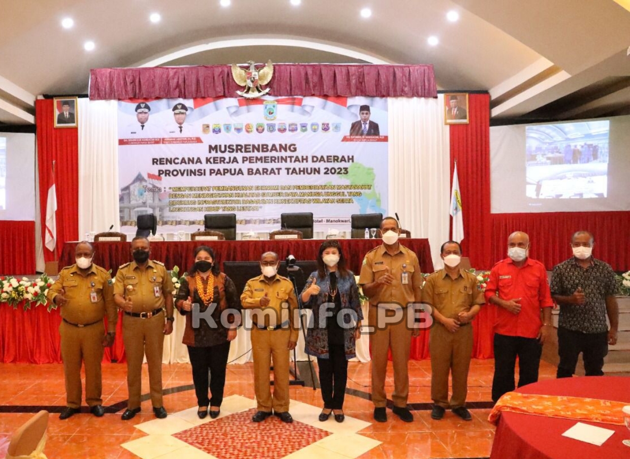 Penutupan Acara Musrenbang RKPD Provinsi Papua Barat Tahun 2023