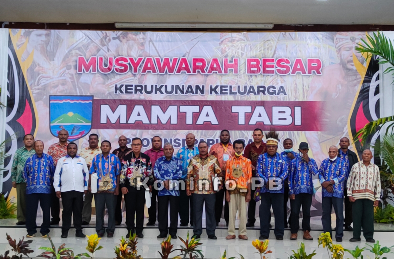 Pemerintah Ucap Selamat dan Apresiasi Mubes Perdana Suku Besar Mamta Tabi Papua Barat Tahun 2022