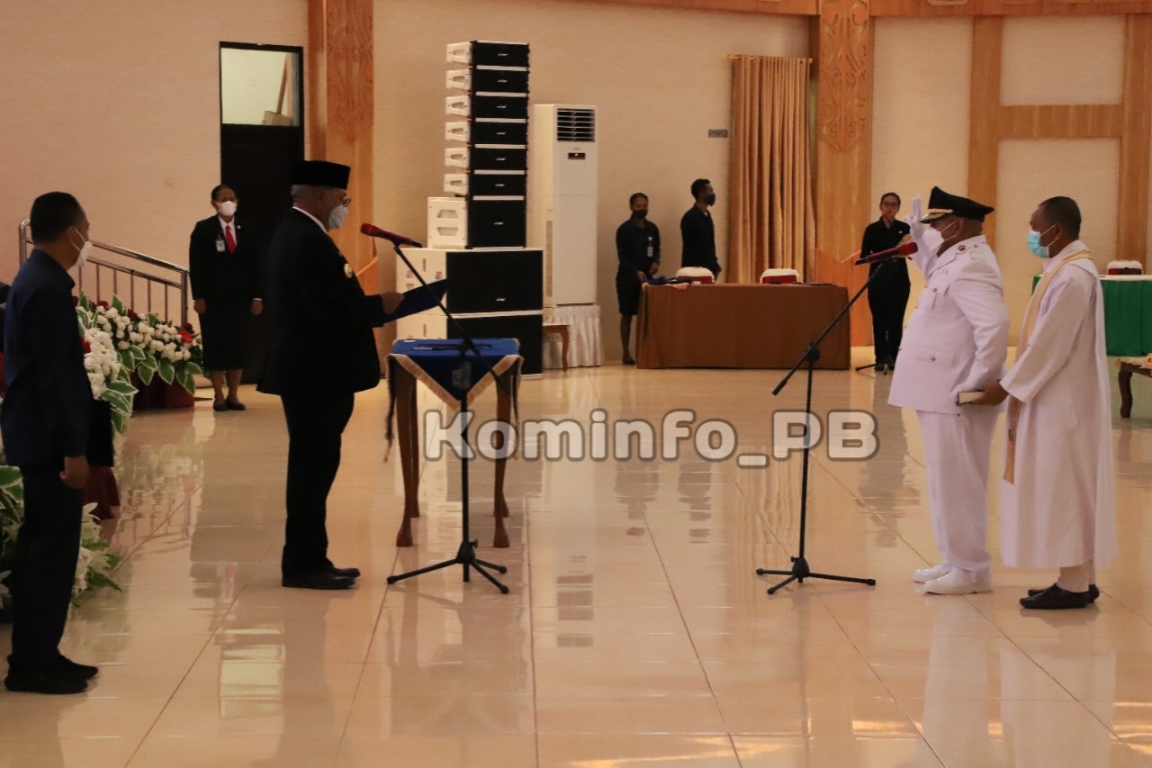 Resmi Dilantik, Engelbertus Gabriel Kocu Mengemban Tugas Sebagai Pj. Bupati Tambrauw