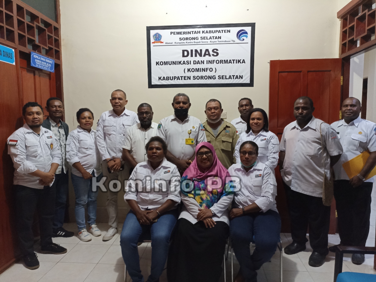 Diskominfo Perstatik Papua Barat Selengarakan Kegiatan Otorisasi Statistik Sektoral di Sorong Selatan