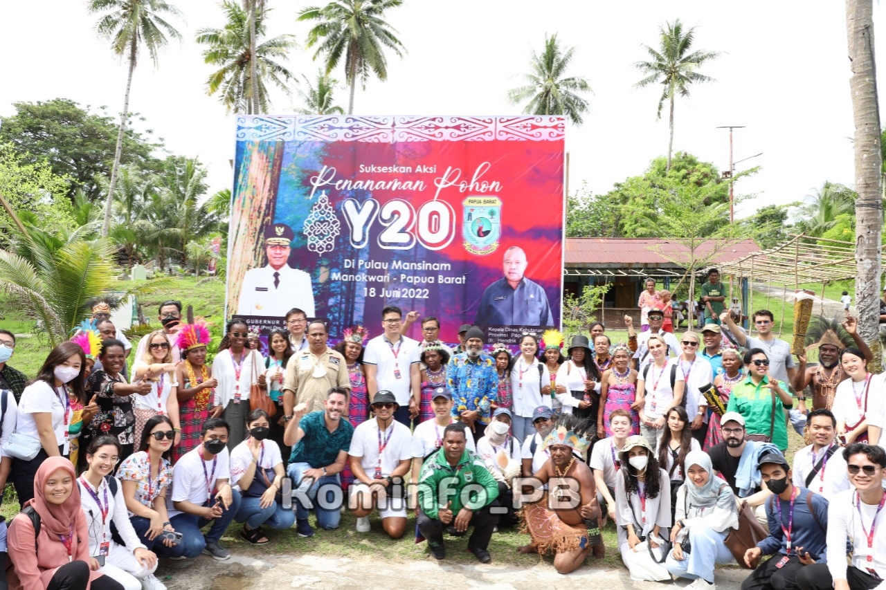 Side Event Y20, Papua Barat Beri Pesan Kepada Dunia Untuk Peduli Lingkungan