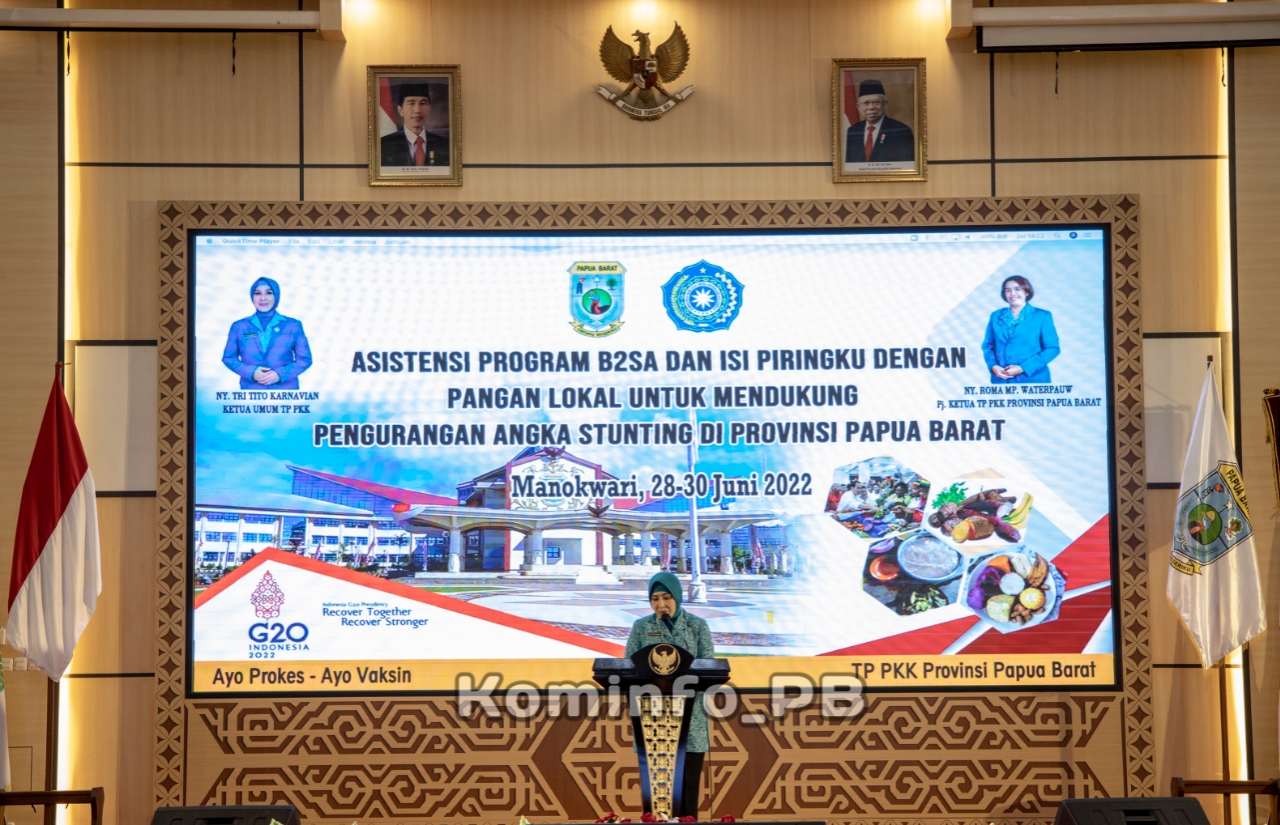 Tekan Angka Stunting di Papua Barat, TP PKK Laksanakan Eksistensi Program B2SA