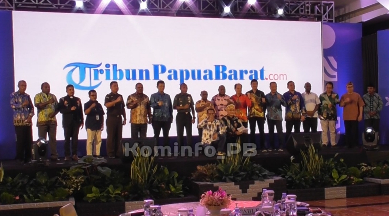 Pemerintah Sambut Media Tribun Papua Barat Sekaligus Mendukung Upaya Promosi Daerah