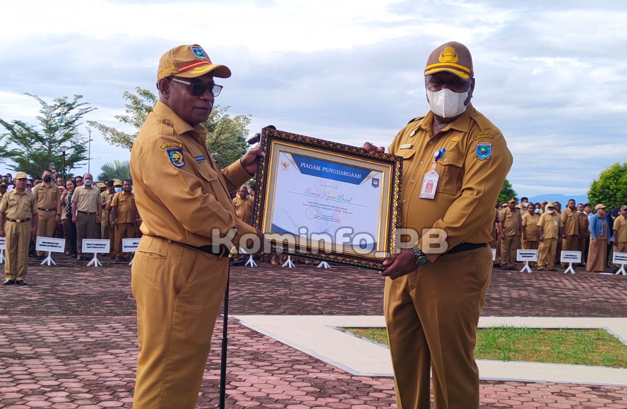 Papua Barat Terima Penghargaan Penurunan Stunting 2021, Percepatan Tetap Digenjot