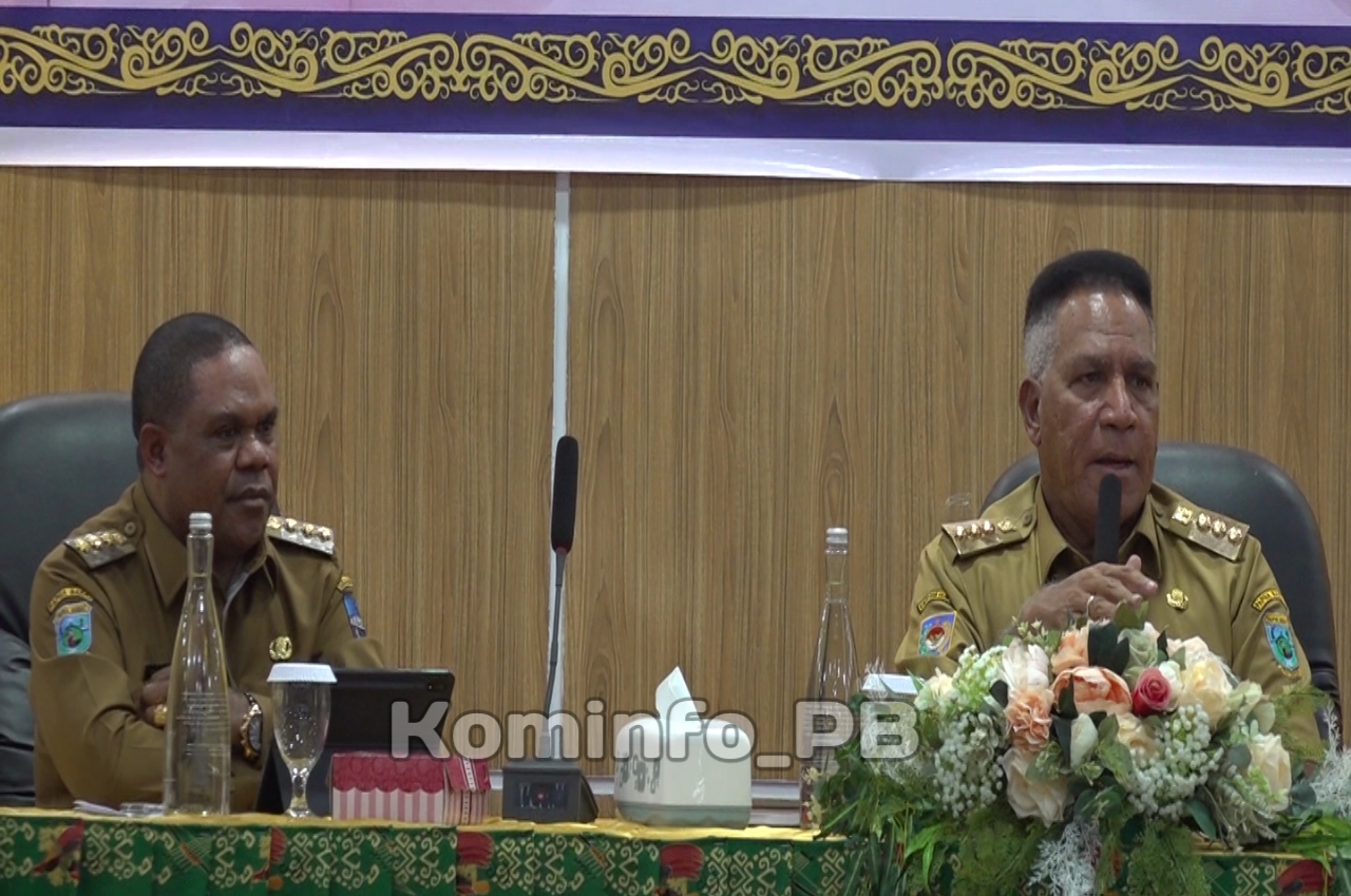 Pj.Gubernur Waterpauw Urai Arahan Presiden Sebagai Fokus Jalankan Amanah Kepada Pemkab Manokwari