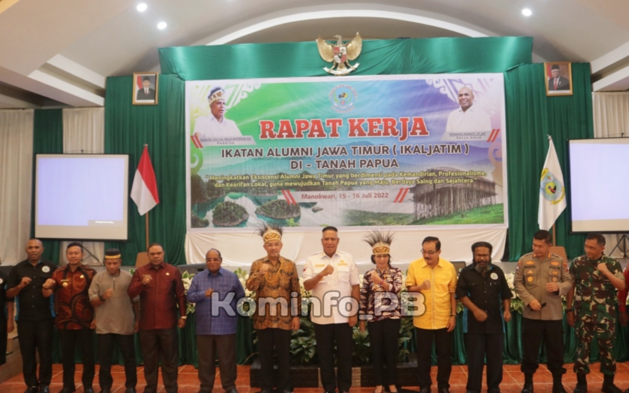Buka Raker IKALJATIM, Pj. Gubernur Waterpauw Harap Lahir Rekomendasi Hal Mendasar Dukung Pembangunan