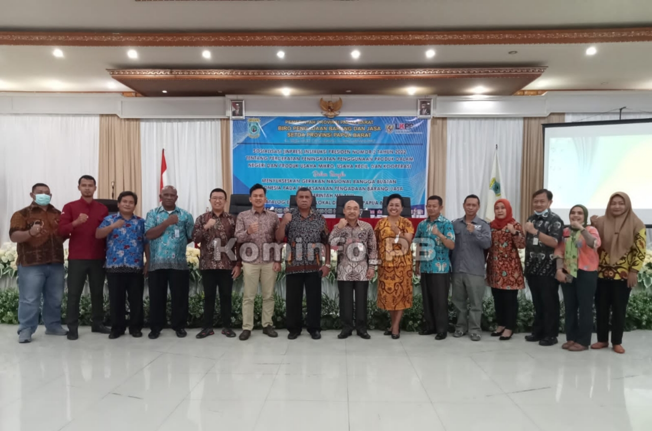 Komitmen Pj. Gubernur Waterpauw Dorong Pelaku UMKM Topang Pembangunan Papua Barat Disosialisasikan