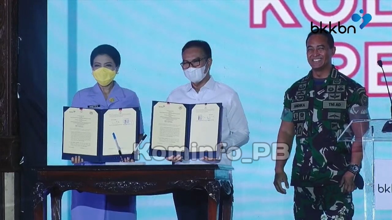 BKKBN RI dan TNI-Polri Teken MoU Percepatan Penanganan Stunting
