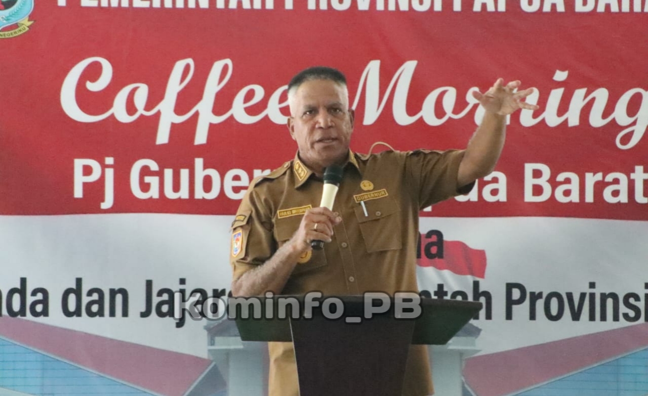 Waktu Dekat Penjabat Gubernur Waterpauw Canangkan Lahan Kebun Pangan Papua Barat