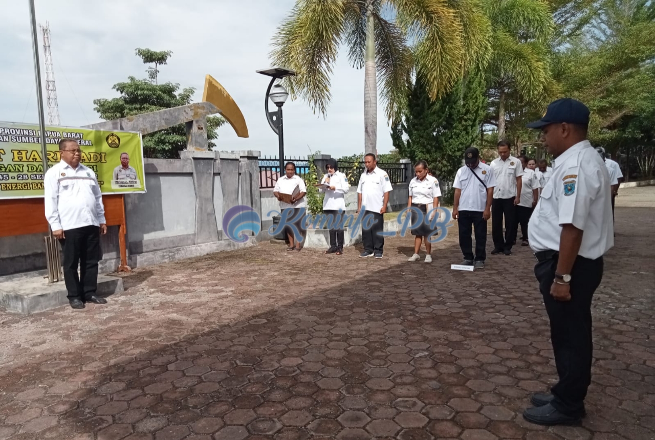 Momen HUT Pertambangan & Energi Ke 77, Kadis ESDM Papua Barat Fokus Evaluasi Diri ASN