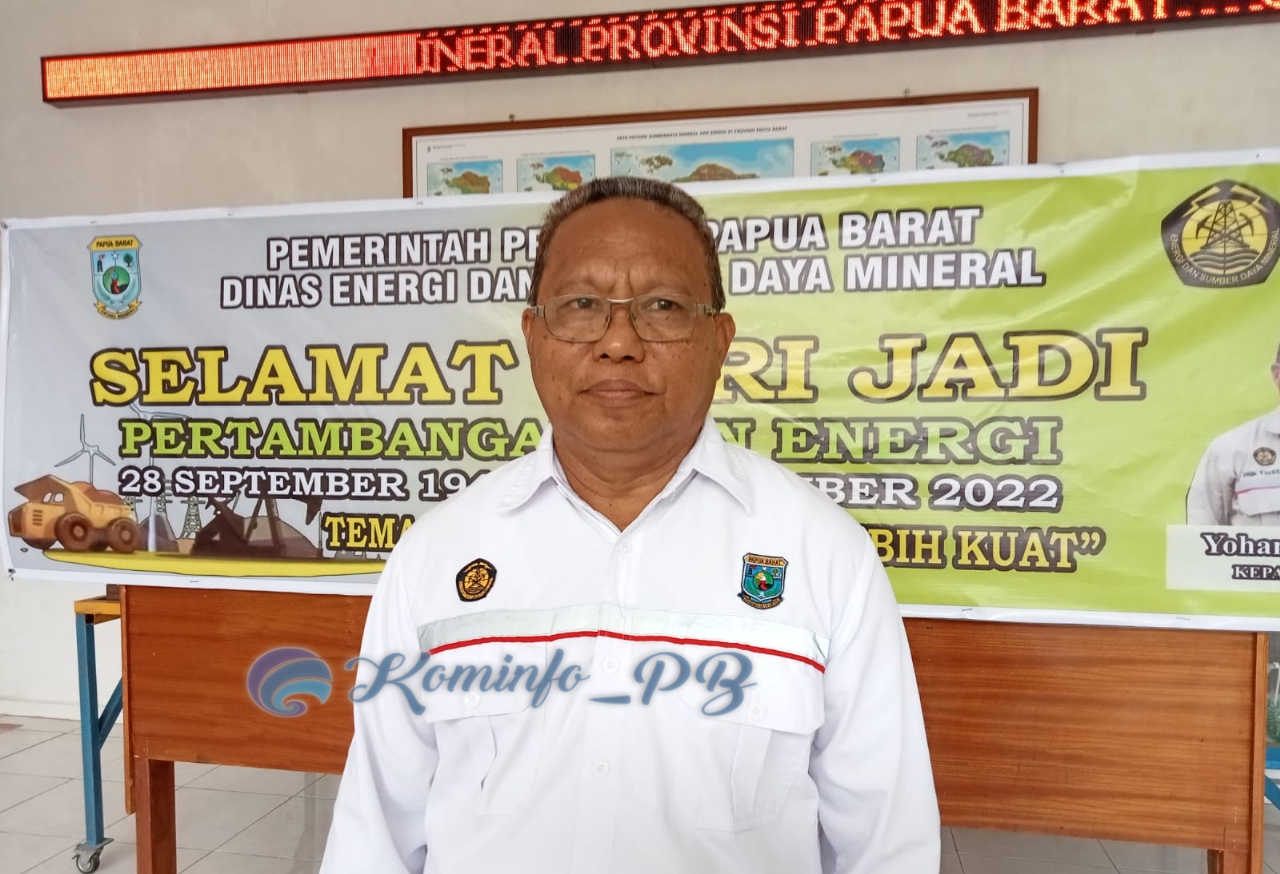 Dinas ESDM Papua Barat Upayakan Rencana Umum Energi Daerah Provinsi Papua Barat Tahun 2022-2050