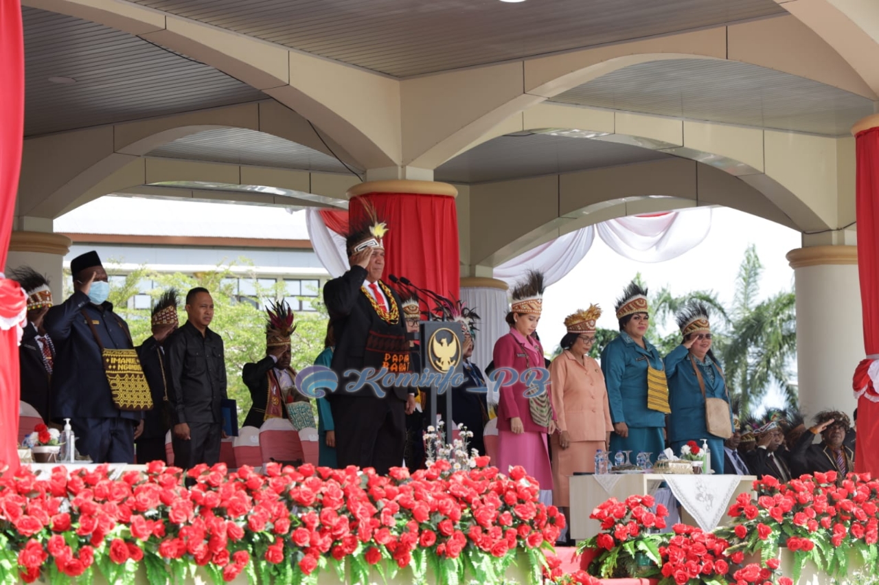 Pemprov Papua Barat Peringati HUT Ke 23, Pj. Gubernur Waterpauw : Kedepankan Pelayanan Kepada Masyarakat