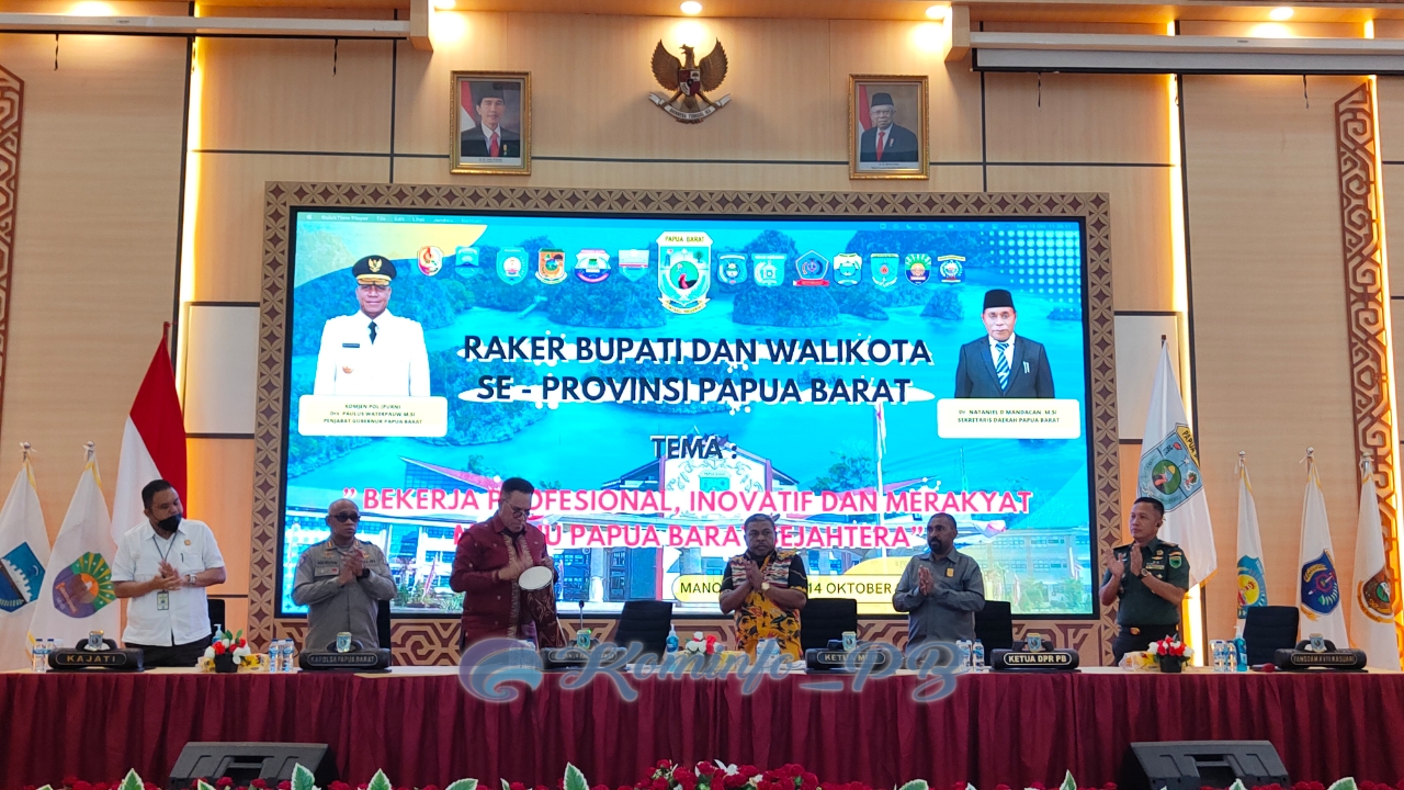 Penjabat Gubernur Papua Barat Tegas Instruksikan Bupati/Walikota Fokus Program Tahun 2023 Bersentuhan Dengan Masyarakat