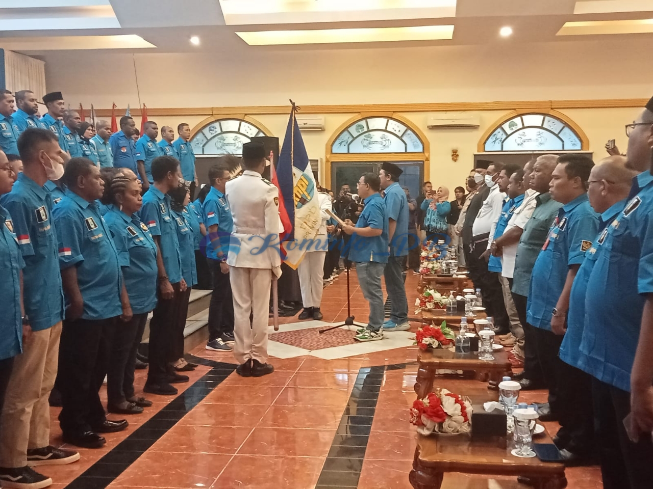 Samy Saiba Resmi Nahkodai Ketua DPD KNPI Papua Barat