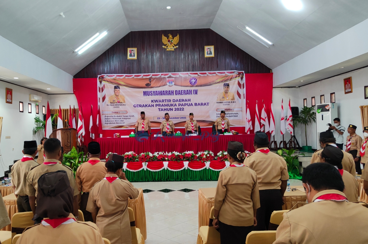 Musda IV Kwartir Daerah Gerakan Pramuka Papua Barat Terlaksana