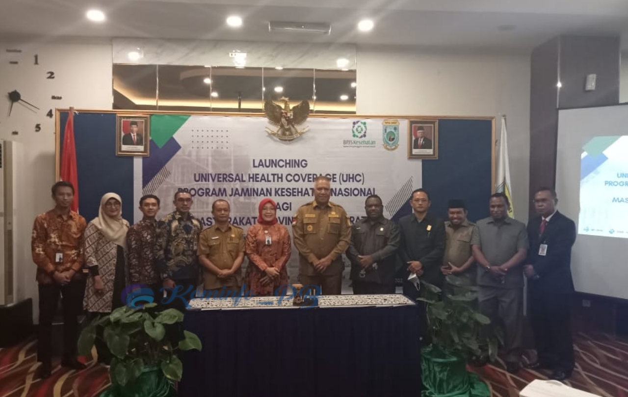 Pj. Gubernur Waterpauw Lounching UHC Program JKN Bagi Masyarakat Papua Barat