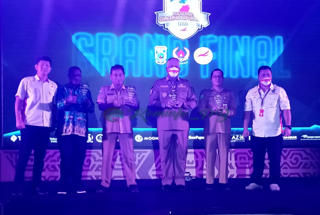Penjabat Gubernur Waterpauw Buka Turnamen E-sport Piala Gubernur Papua Barat Tahun 2022