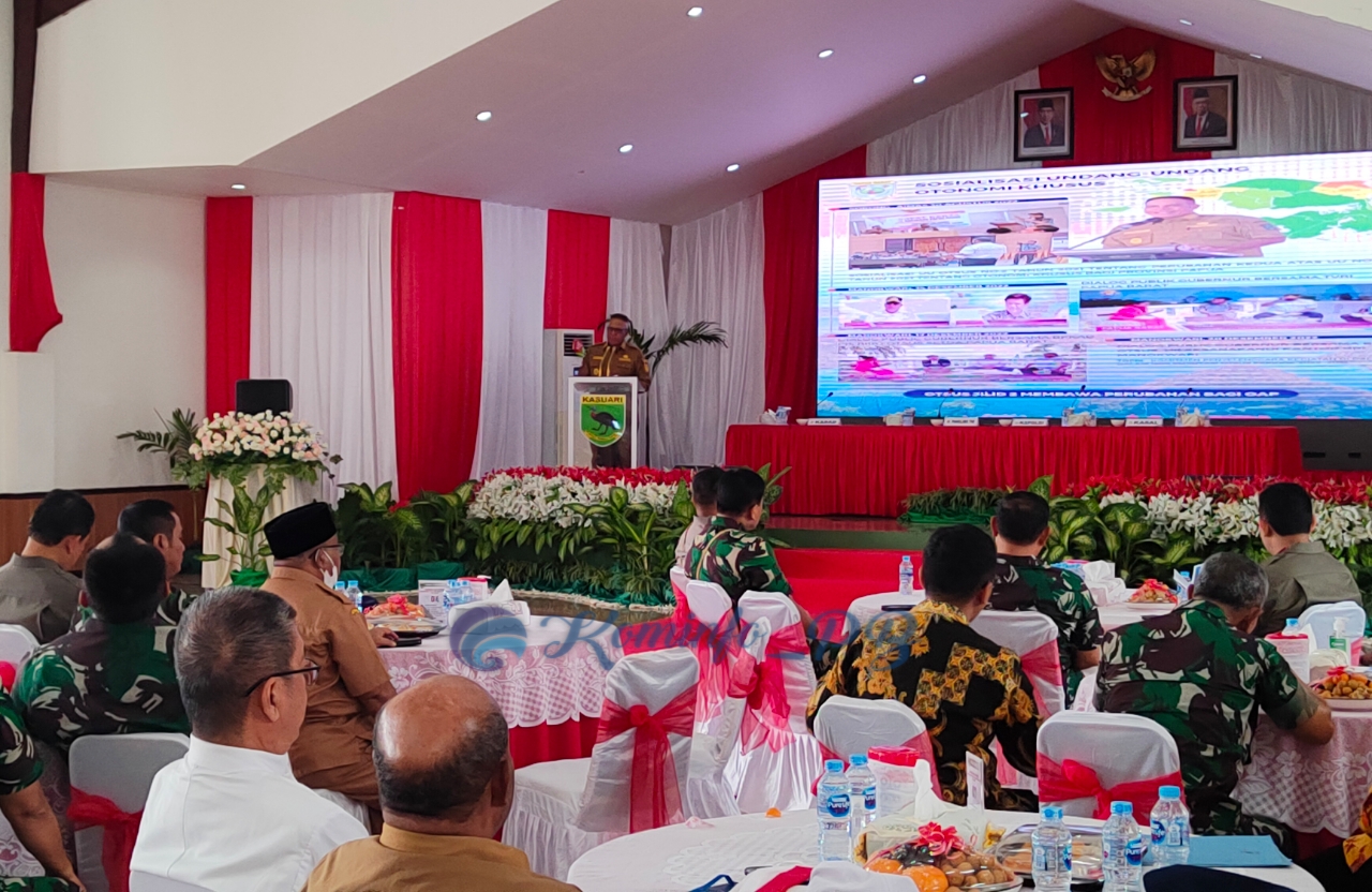 Penjabat Gubernur Papua Barat Laporkan Sejumlah Poin Kepada Panglima TNI dan Kapolri