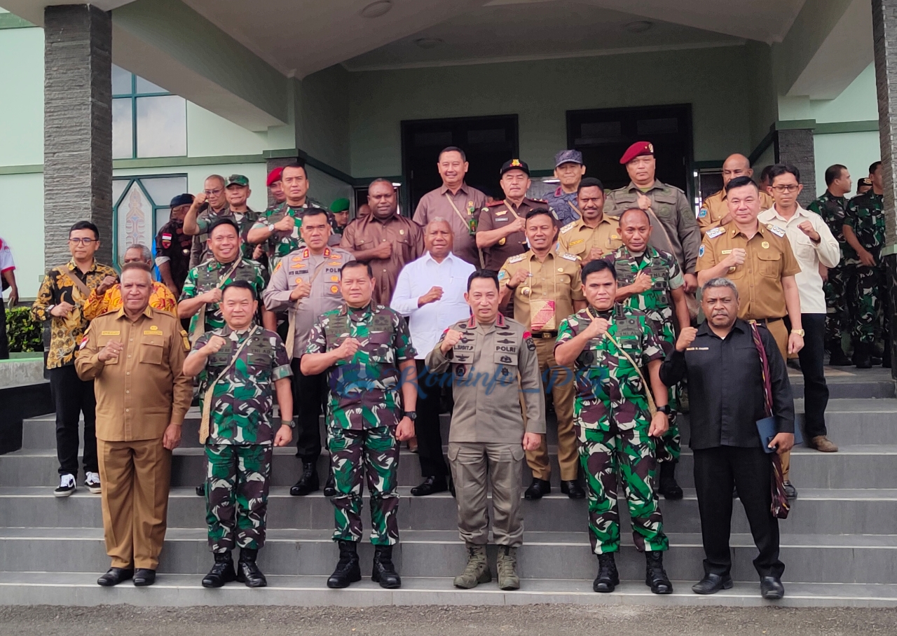 Kapolri Ingatkan Dukungan Pemulihan Ekonomi Nasional dan Otsus Tepat Sasaran di Papua Barat