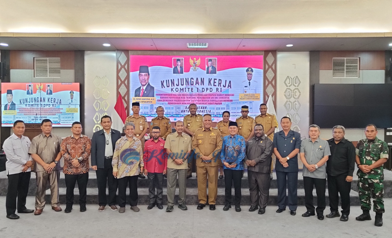 Kunker Komite I DPD RI Membahas Otsus Berkaitan Penegakan Hak Masyarakat Adat Papua