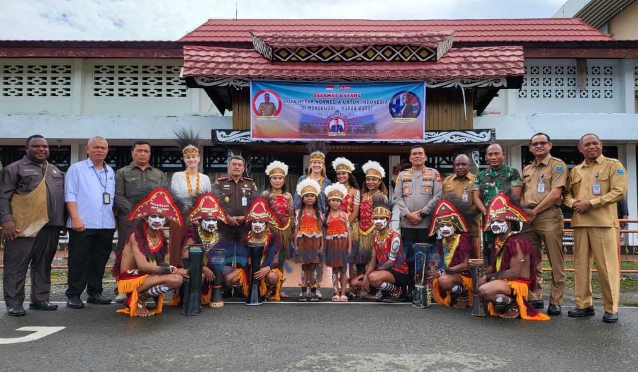 Kedubes Norwegia Tiba di Manokwari, Fokus Agenda Potensi Kakao dan Kopi