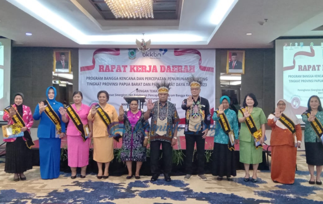 Upaya Penurunan Stunting Dalam Rakerda BKKBN Papua Barat dan Papua Barat Daya
