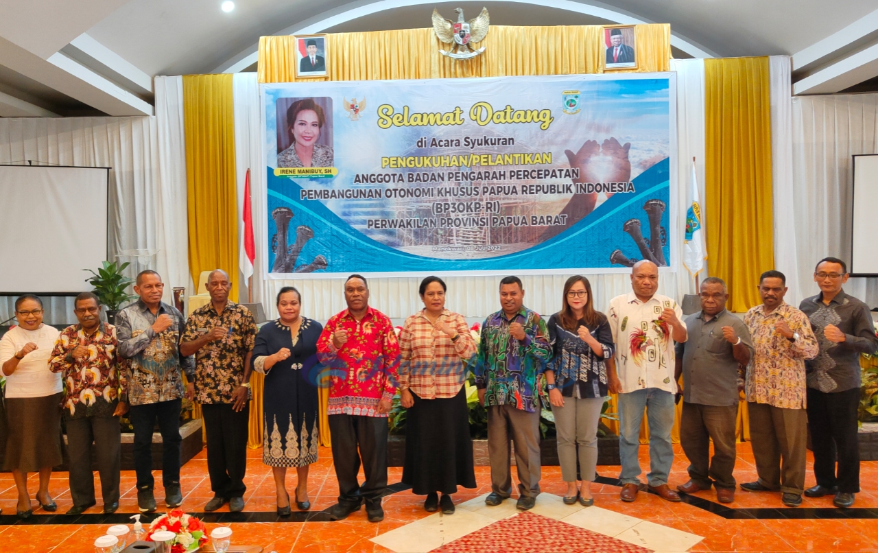 Diawali Ibadah Syukur, Sinergitas Pemprov Papua Barat dan BP3OKP Diyakini Hadirkan Kesejahteraan Orang Asli Papua