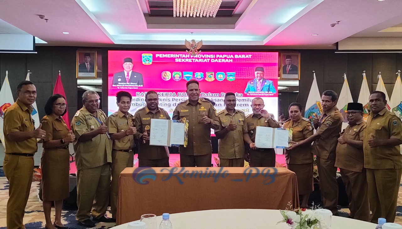 Raker Digelar Sehari, Berikut Hasil Kesepakatan Gubernur dan Para Bupati Se-Papua Barat