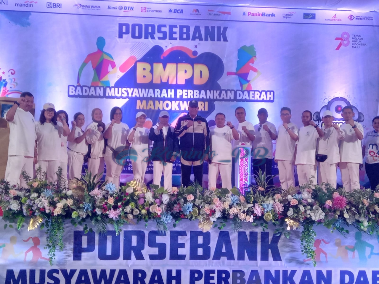Pj. Gubernur Waterpauw Buka PORSEBANK Papua Barat
