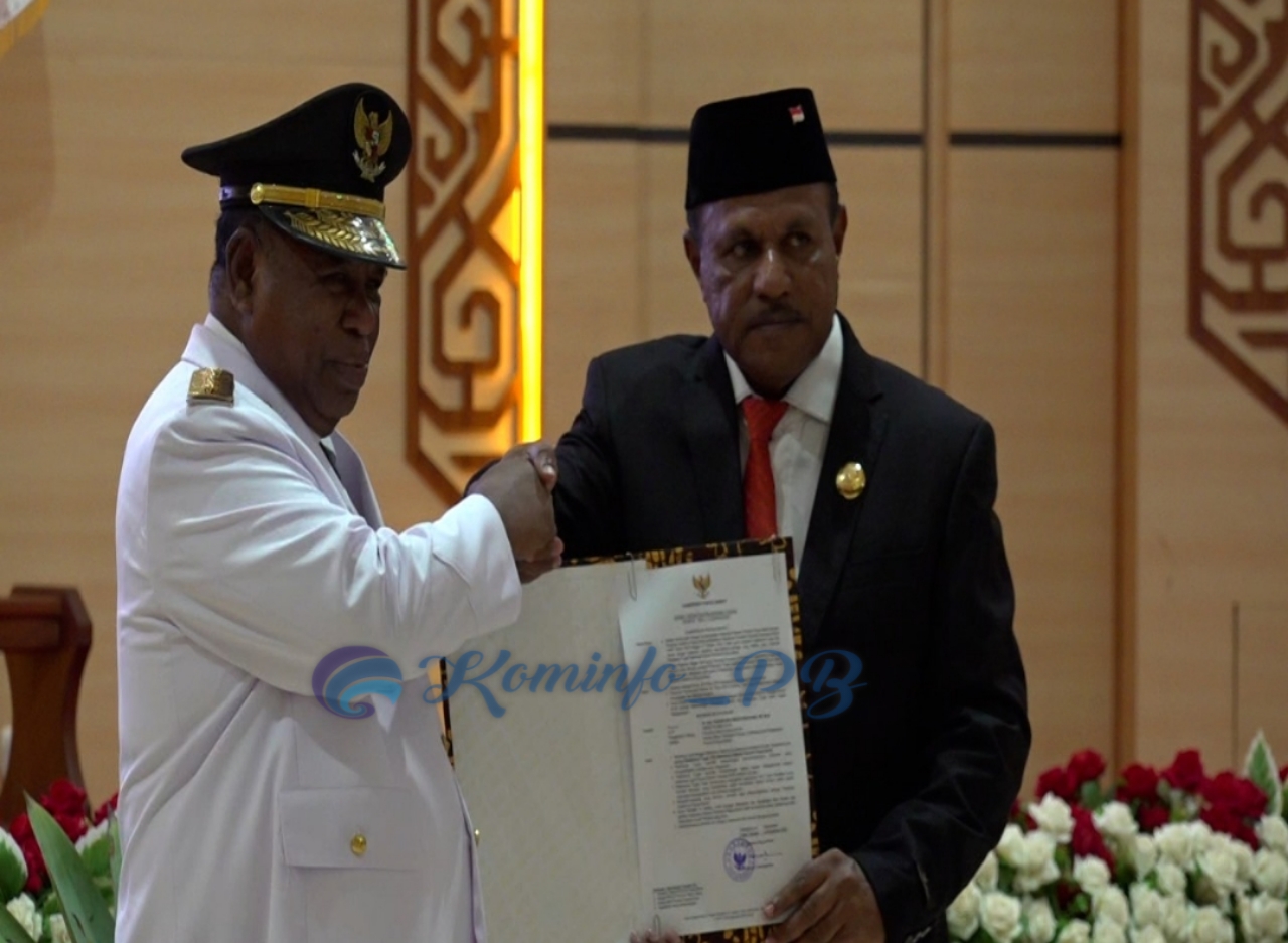 Dr. Ir. Jacob Fonataba Resmi Jabat Plt Sekda Papua Barat, Usulan Sebagai Pj ke Kemendagri