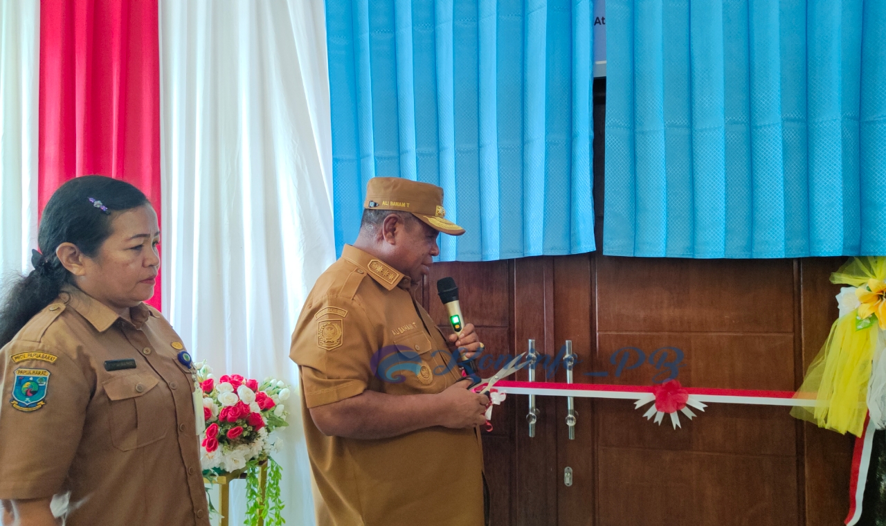 Pj. Gubernur Ali Baham Resmikan Klinik Pratama, Investasi Kesehatan ASN Papua Barat