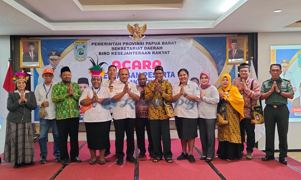 Pemerintah Provinsi Papua Barat Lepas Ratusan Peserta Ziarah Keagamaan Tahun 2023