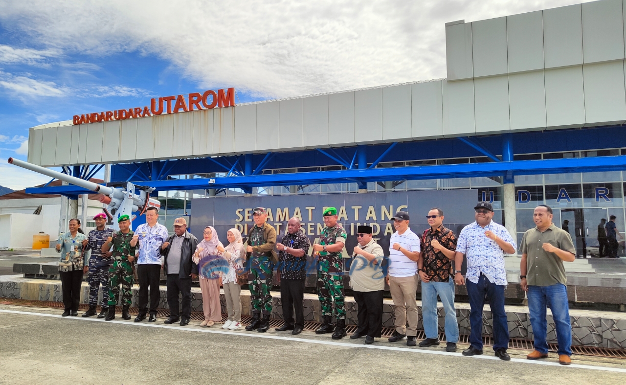 Kunker Kaimana Usai, Rombongan Pj. Gubernur Papua Barat Kembali ke Manokwari