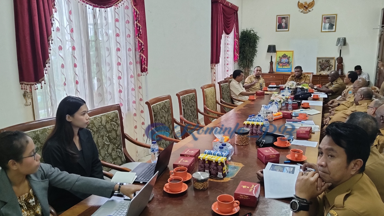 Rapat Bersama Direksi PT. Padoma, Pj. Gubernur Ali Baham Instruksikan Pengusulan Audit dan Gelar RUPS