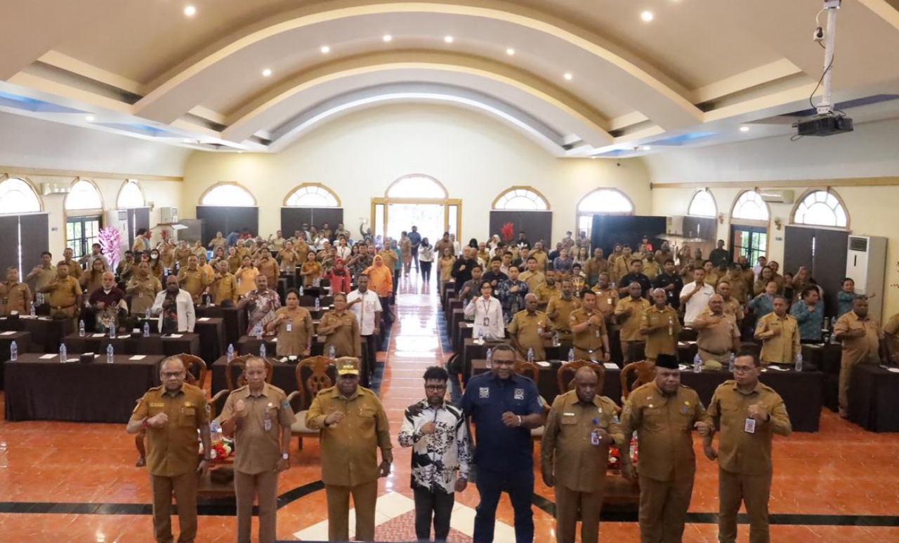 Buka RPJPD 2025-2045, Pj. Gubernur Ali Baham : Tuangkan Semua Demi Anak Cucu dan Indonesia Emas