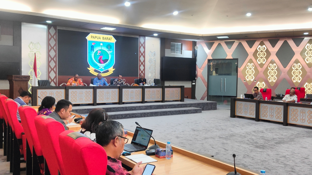 Pokja KLHS Gelar Rapat Matangkan Penyusunan Dokumen RPJPD Papua Barat