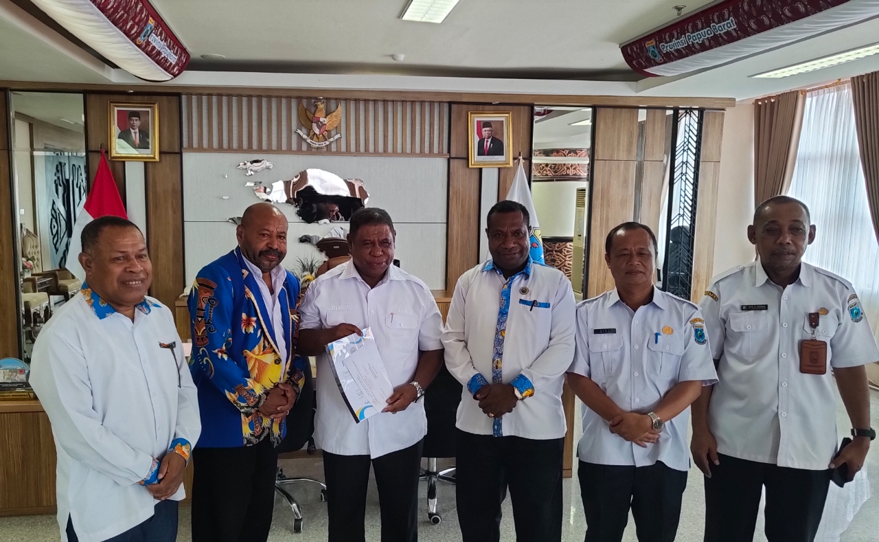 Sinode GKI di Tanah Papua Audiens Bersama Pj. Gubernur Papua Barat Membahas Masa Depan Pulau Mansinam