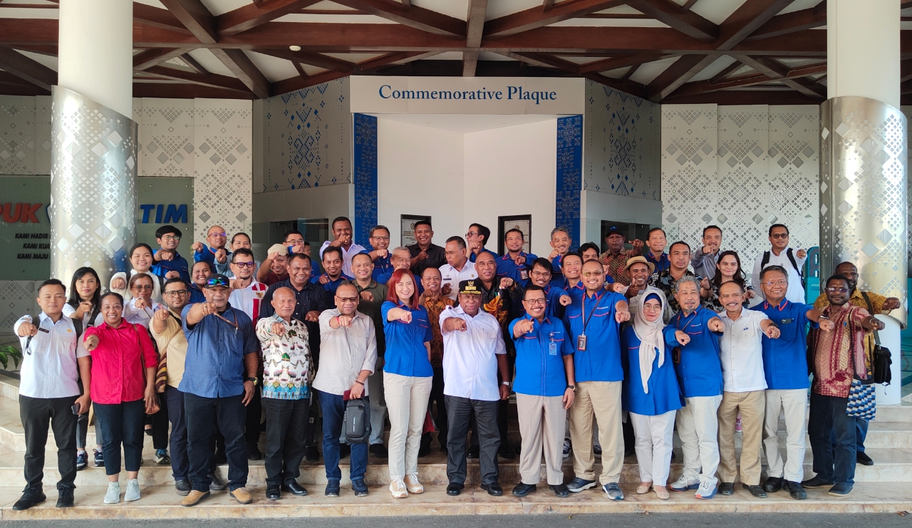 Pj. Gubernur Ali Baham Audiensi Bersama Pimpinan PT. Pupuk Kaltim di Bontang, Berikut Selengkapnya