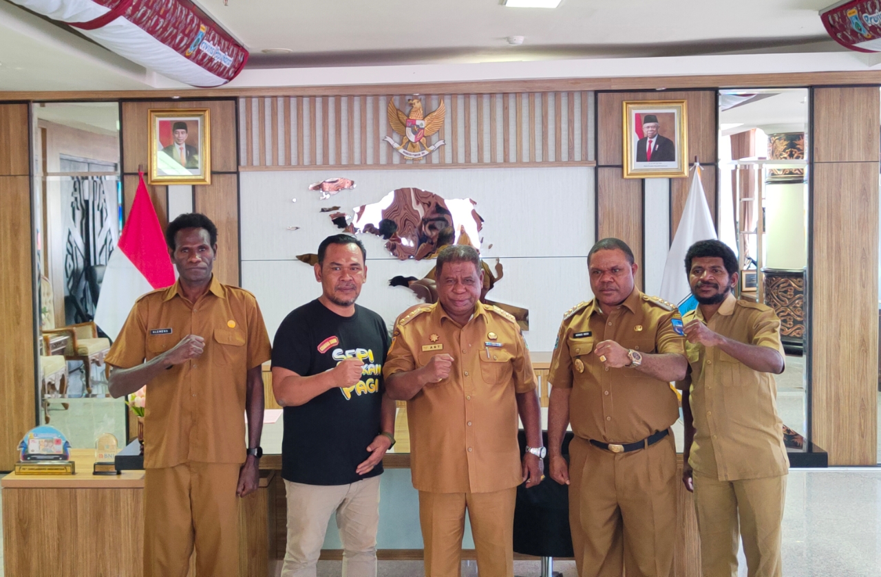 Pj. Gubernur ABT dan Bupati Manokwari Maknai Peran dalam Film 